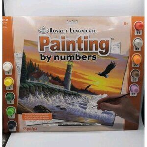 Royal & Langnickel Paint By Number Kit 15.75 in X 11.25 in Guiding Light NEW